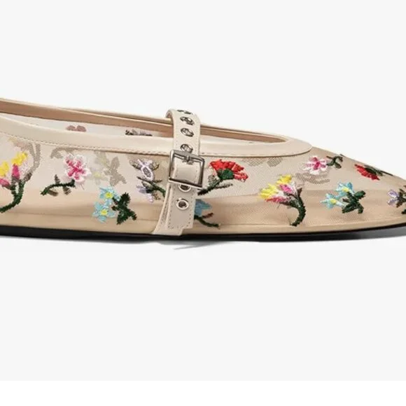 Mesh Ballet Flats